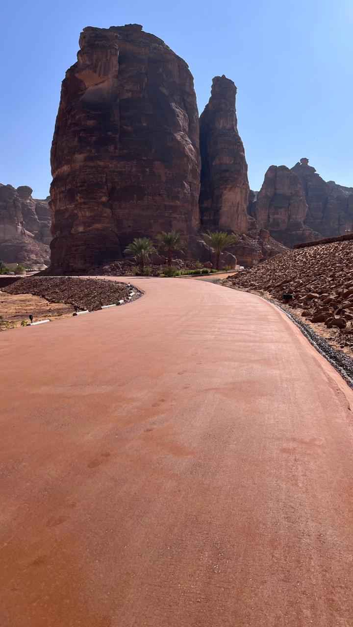 مشروع تثبيت الطرق